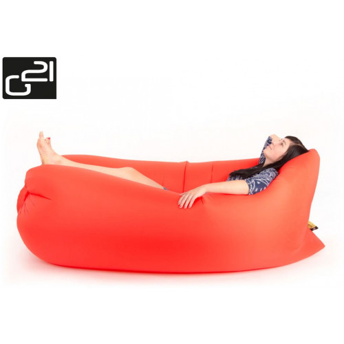G21 Felfújható lazy zsák , narancssárga 635341 G21 Felfújható lazy zsák , narancssárga 635341