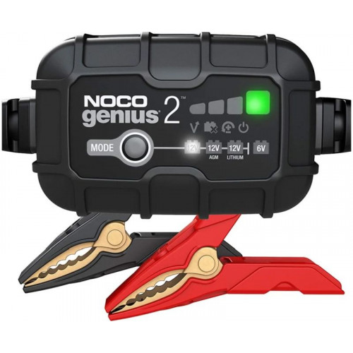 NOCO Akkumulátor töltő (6/12V-2A) GENIUS2 NOCO Akkumulátor töltő (6/12V-2A) GENIUS2