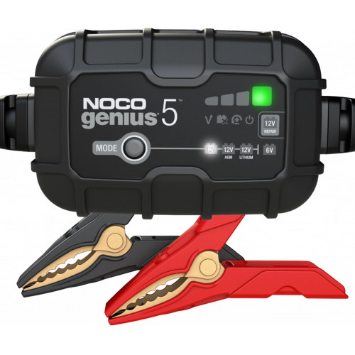 NOCO Akkumulátor töltő (6/12V-5A) GENIUS 5 NOCO Akkumulátor töltő (6/12V-5A) GENIUS 5