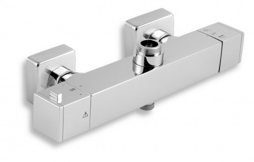 NOVASERVIS AQUASAVE SHOWER THERMOSTATIC MIXER WITH UPPER AND LOWER OUTLET,150MM 2862/1,0