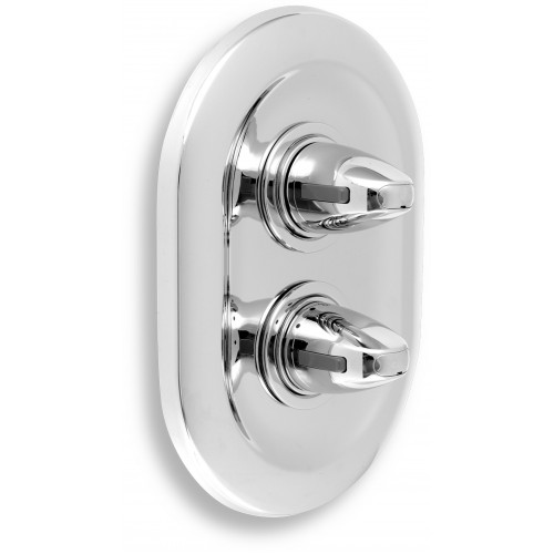 NOVASERVIS 2750R,0 KÁD- ÉS ZUHANYCSAPTELEP VÁLTÓVAL AQUALUX KRÓM