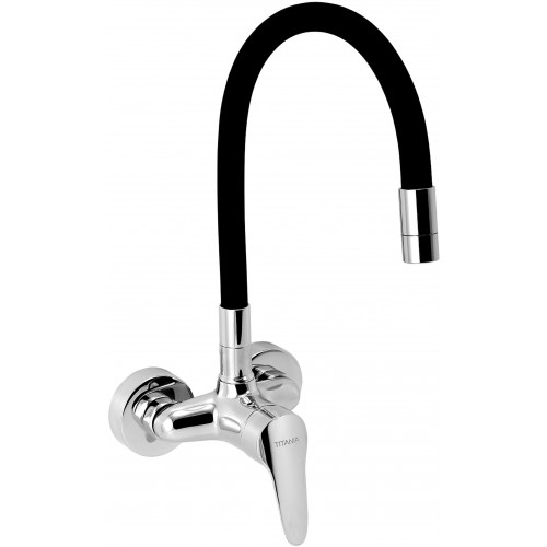NOVASERVIS Konyhai csaptelep flexibilis kifolyócsővel, 100mm, fekete 94484,0C NOVASERVIS Konyhai csaptelep flexibilis kifolyócsővel, 100mm, fekete 94484,0C