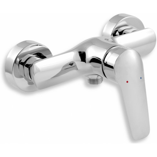 Ferro Dijon egykaros fali zuhany csaptelep design, króm, BDJ7 Ferro Dijon egykaros fali zuhany csaptelep design, króm, BDJ7