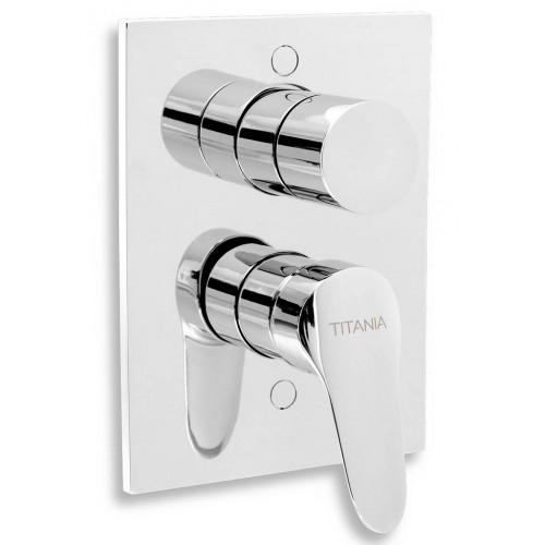 NOVASERVIS IRIS NEW FALBA ÉPÍTHETŐ 2 FUNKCIÓS CSAPTELEP, ZUHANYVÁLTÓVAL 94450R