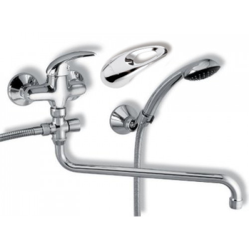 NOVASERVIS Metalia egykaros mosdó és kádtöltő szett, 150 mm, króm 55171,0 NOVASERVIS Metalia egykaros mosdó és kádtöltő szett, 150 mm, króm 55171,0