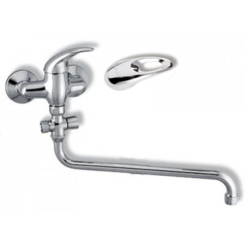 NOVASERVIS METALIA EGYKAROS MOSDÓ-ÉS KÁDTÖLTŐ (U) 150 MM, KRÓM 55171/1,0 NOVASERVIS METALIA EGYKAROS MOSDÓ-ÉS KÁDTÖLTŐ (U) 150 MM, KRÓM 55171/1,0