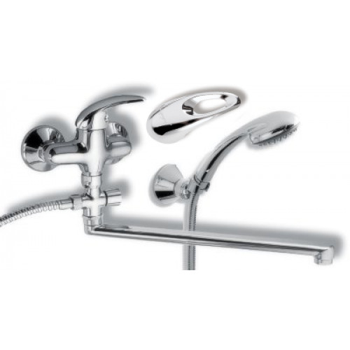 NOVASERVIS Metalia egykaros mosdó és kádtöltő szett, 150 mm, króm 55172,0 NOVASERVIS Metalia egykaros mosdó és kádtöltő szett, 150 mm, króm 55172,0