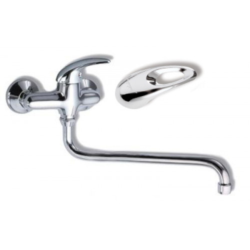 NOVASERVIS METALIA fali mosdócsaptelep, 100mm, króm-otvor 55179,0