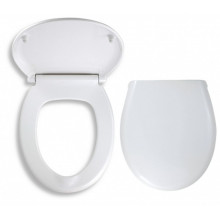 NOVASERVIS fehér WC ülőke fém zsanérokkal, soft close, duroplaszt WC/SOFTDPLAST