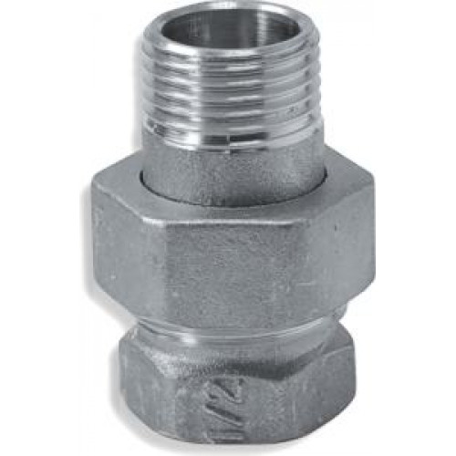 FERRO fűtési szerelvény, 3/4", egyenes, lapos tömítéssel FT211/20