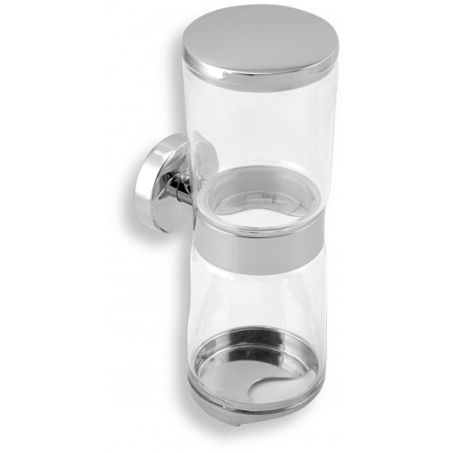 NOVASERVIS METALIA11 Sminklemosó korong tároló, króm 0182,0