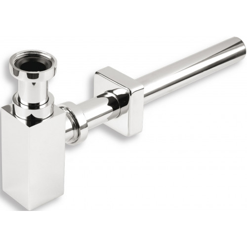 NOVASERVIS Design-szifon 5/4", szögletes, króm 21,0