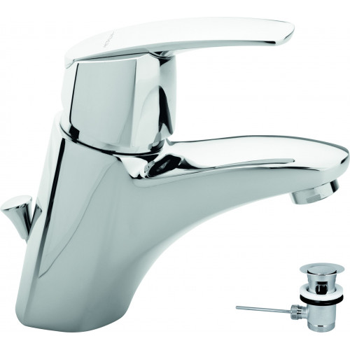 NOVASERVIS METALIA 56 Mosdócsap lefolyóval, króm-eko 56001,0