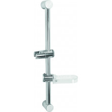 NOVASERVIS zuhanyrúd állítható zuhanytartóval és szappantartóval, króm RAIL4,0