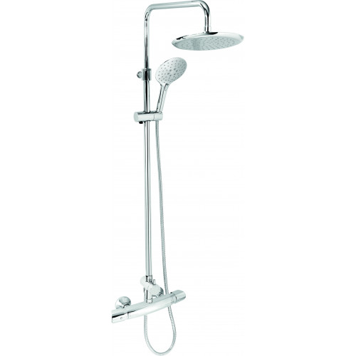 NOVASERVIS METALIA 57 zuhanykészletek - zuhanykészlet termosztáttal króm SET068/TER,0