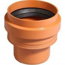 OSMA KGUS Csatornacső átmeneti idom DN 125, kőagyag/PVC 221830