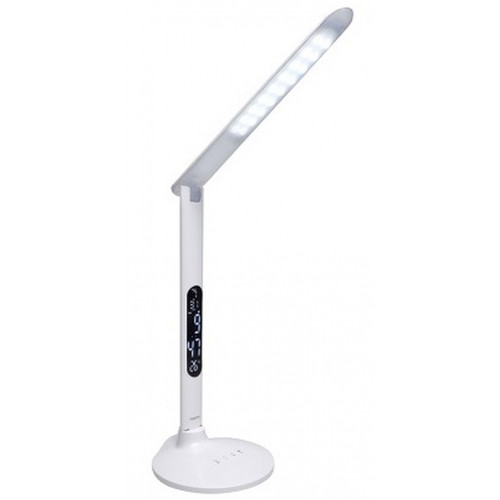 PANLUX Tessa LED asztali lámpa kijelzővel, fehér PN23300002