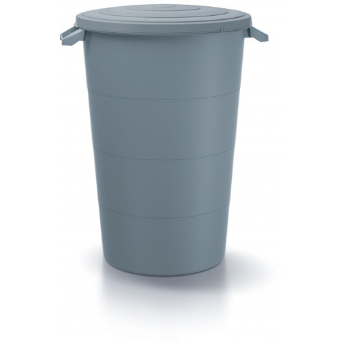 Prosperplast SMOOTH kosár 80l, szürke IDSM80U Prosperplast SMOOTH kosár 80l, szürke IDSM80U