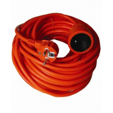 SOLIGHT hosszabbító kábel, 3 x 1 mm2, 20 m, narancs PS17