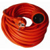 SOLIGHT hosszabbító kábel, 3 x 1,5 mm2, 20 m, narancs PS07