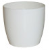 PROSPERPLAST COUBI virágcserép, 0,5L, fehér DUO090-S449