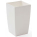 PROSPERPLAST URBI SQUARE P virágcserép, 2L, fehér DURS125P-S449