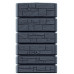 Prosperplast TOWER STONE esővízgyűjtő 500l, antracit IDTST500