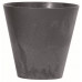 PROSPERPLAST TUBUS BETON Effect virágcserép, 25cm, 7L, antracit DTUB250E