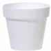 PROSPERPLAST CUBE SHINE virágcserép, 3,5L, fehér DCUB200S-S449