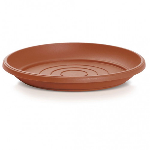 Prosperplast TERRA virágcserép alátét, 9 cm terrakotta POD09