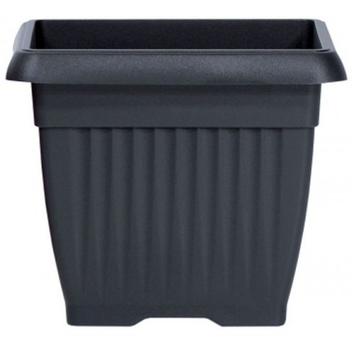 Prosperplast TERRA Virágcserép 37x37x30cm, 25,2l, antracit DKWT37