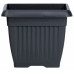 Prosperplast TERRA Virágcserép 37x37x30cm, 25,2l, antracit DKWT37