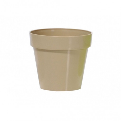 Prosperplast CUBE SHINE virágcserép 14x12,4cm kávé tejjel DCUB140S Prosperplast CUBE SHINE virágcserép 14x12,4cm kávé tejjel DCUB140S
