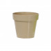 Prosperplast CUBE SHINE virágcserép 14x12,4cm kávé tejjel DCUB140S