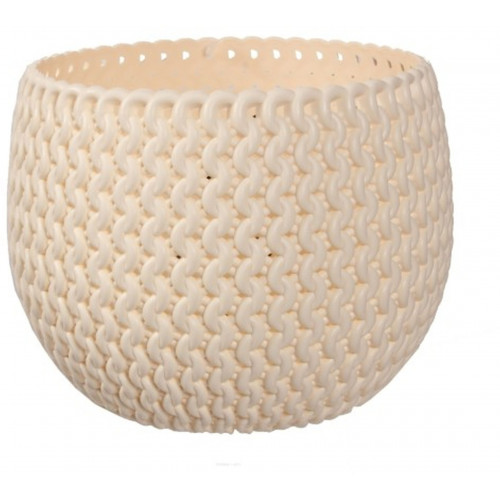 PROSPERPLAST SPLOFY Bowl Basic virágcserép, 18 cm, krém DKSP180N-CY728 PROSPERPLAST SPLOFY Bowl Basic virágcserép, 18 cm, krém DKSP180N-CY728