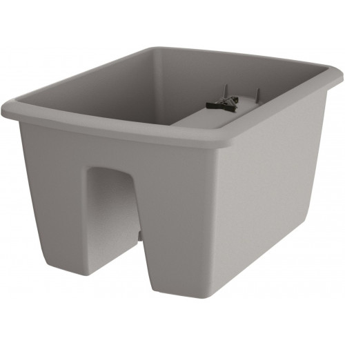 Prosperplast RESPANA Railing Korlátláda 39,8x29,8x20,9 cm, szürke DREB400