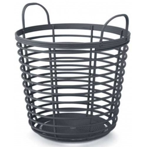 Prosperplast ZANZI Bascet kosár 43 cm, antracit IKPIR430
