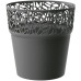 PROSPERPLAST TREE virágcserép, 17,5 cm, antracit DTRE175-S433