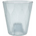 PROSPERPLAST ROCKA P virágcserép, 3,4L, fehér/átlátszó DROC170P-S429