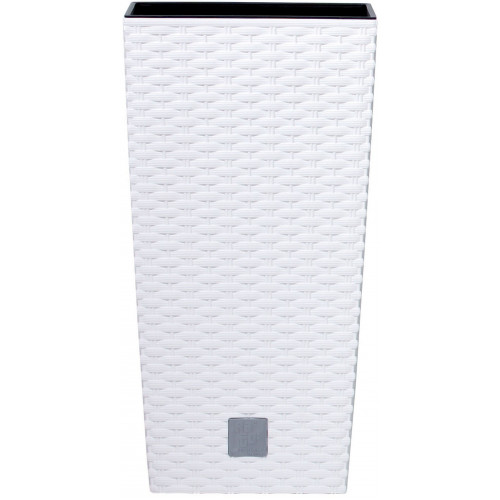 PROSPERPLAST RATO SQUARE virágcserép 32cm, 49L, fehér DRTS325-S449