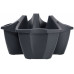 PROSPERPLAST CROWN balkonláda, 16L, antracit DCRO480-S433