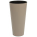 PROSPERPLAST TUBUS SLIM virágcserép, 4/8L, mokka DTUS200-7529U