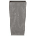 PROSPERPLAST URBI SQUARE BETON EFFECT virágcserép, 2L, marengo DURS125E-425U