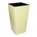 PROSPERPLAST URBI SQUARE virágcserép, 40/91,5L, krém DURS400-CY728