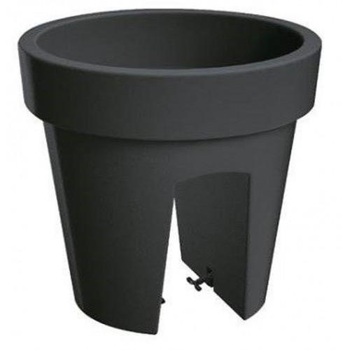 PROSPERPLAST LOFLY RAILING virágcserép, 5L, antracit DLOFR250-S433 PROSPERPLAST LOFLY RAILING virágcserép, 5L, antracit DLOFR250-S433