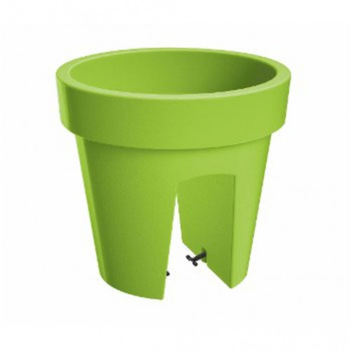 PROSPERPLAST LOFLY RAILING virágcserép, 5L, lime DLOFR250-389U
