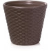 Prosperplast RATO Rattan kaspó 29,8x27,8cm umbra DBR300