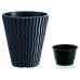 PROSPERPLAST SANDY virágcserép, 18/37L, antracit DBSP400-S433