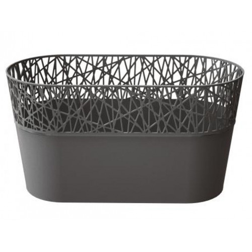 Prosperplast CITY csipkézett virágláda, 28,5 cm grafit szín DCIT285 Prosperplast CITY csipkézett virágláda, 28,5 cm grafit szín DCIT285