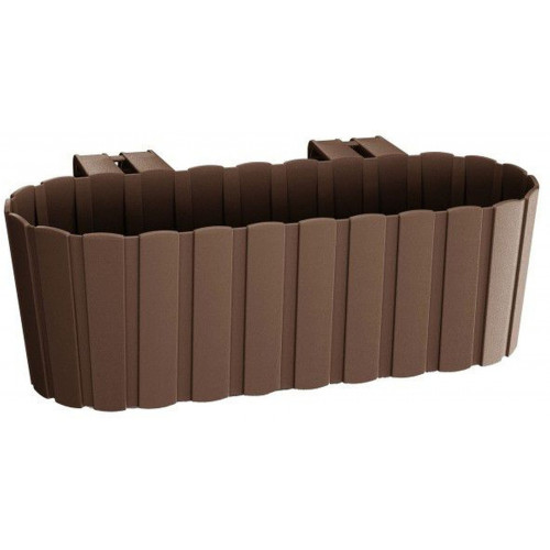 PROSPERPLAST BOARDEE HOOK virágláda, 38,3 x 21,2 x 13 cm, barna DDECZ400-R222